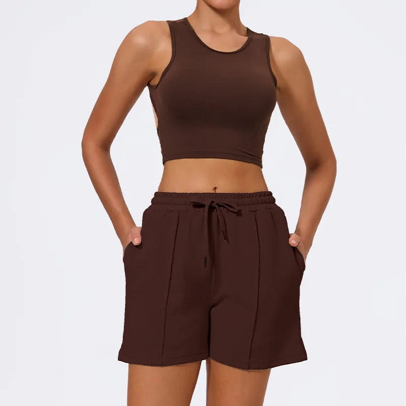 Sportswear 2 Pieces Yoga Set Gym Clothes Sportswear Yoga Suits For Women Fitness Set Tracksuits Sports Long Sleeved Gym Trousers