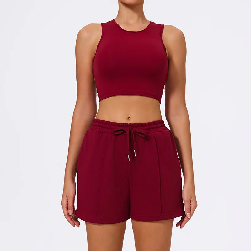 Sportswear 2 Pieces Yoga Set Gym Clothes Sportswear Yoga Suits For Women Fitness Set Tracksuits Sports Long Sleeved Gym Trousers